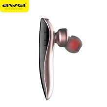 AWEI N1 Unilateral Bluetooth-compatible Headset for driving Stereo mini true Wireless Earphones with mic Handfree earbuds 2024 - buy cheap