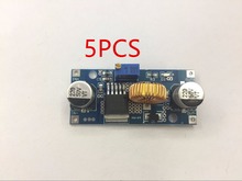 5PCS/LOT 5A XL4015 DC-DC Step Down Adjustable Power Supply Module LED Lithium Charger 2024 - buy cheap