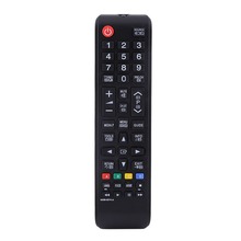Soonhua controlador remoto universal para tv led, controle remoto preto com 8m de distância e 2 pilhas aa para substituição em samsung lcd 2024 - compre barato