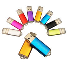 30Pcs/lot USB Flash Drive 64GB Original Pen Drive 4GB 8GB 16GB 32GB USB Stick Pendrive Metal USB Photo Stick Custom Logo USB2.0 2024 - buy cheap