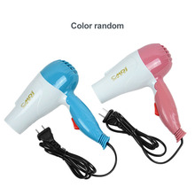 New Foldable Hair Dryer High Airflow Fast Drying Low Noise Mini Portable Household Hair Dryer US Plug Hair Styling Supplies Hot 2024 - buy cheap