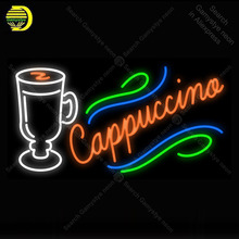Cappuccino with Cup NEON LIGHT SIGN Neon Sign Decorate Hotel BEER PUB Pub Shop Sign Store Display Handcraft Iconic Sign light 2024 - buy cheap