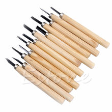 12pcs Professional Wood Carving Chisel Couteau Tool Set Gouges du Bois Dropshipping 2024 - buy cheap