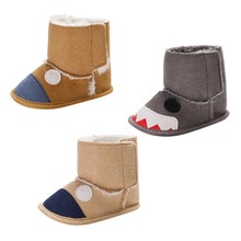 Winter Baby Cartoon Boots Soft Plush Booties for Infant Girls Boys Anti Slip Snow Boot keep Warm Crib shoes 2024 - buy cheap