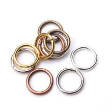 Meibeads 20 tamanhos 1.2cm ouro prata cor liga anéis de pular & dividir anéis para diy joias descobertas componentes ey1295 2024 - compre barato
