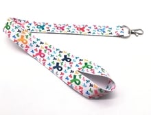 Hot Sale!  10 pcs Popular Ribbon Lanyard Key Chains Pendant    Gifts Party Favors SZ-023 2024 - buy cheap