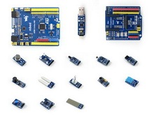 Xnucleo-f030r8 STM32 Nucleo stm32f030r8t6 ARM Cortex m0 доска Поддержка nucleo-f030r8 + IO расширение щит + Датчики 2024 - купить недорого