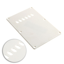 1PC Wonderful Quality Back Plate Tremolo Trem Cover Stratocaster Strat Parts White Guitar Parts 2024 - buy cheap