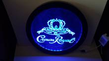 Crown Royal RGB led Multi Color the wireless control beer bar pub club neon light sign Special gift 2024 - buy cheap