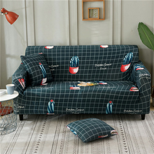 Capa elástica para sofá com tecido de poliéster., 1 peça, para sofá e almofada para a sala de estar. 2024 - compre barato