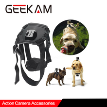 GEEKAM Fetch Dog Harness Action Camera Accessories Chest Strap Shoulder Belt Mount For GoPro Hero 7 5 6 4 Session SJCAM Yi 4K H9 2024 - buy cheap