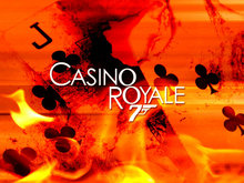 James Bond Casino Royale Pôquer Chama 007 Movie Poster fundo Alta qualidade de impressão Computador backdrops partido 2024 - compre barato