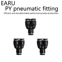 3 Way Port Y Shape Air Pneumatic 12mm 8mm 10mm 6mm 4mm OD Hose Tube Push in Gas Plastic Pipe Fitting Connectors Quick Fittings 2022 - buy cheap