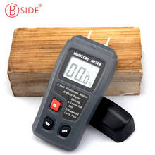 BSIDE EMT01 Two Pins Digital Wood Moisture Meter with LCD Reading Display Portable Humidity Tester Timber Damp Detector 2024 - buy cheap