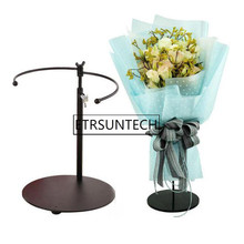 5pcs Metal Flower Bride Bouquet Stand Iron Telescopic Bouquet Holder Florist Flower Display Wedding Church Party Decoration 2024 - buy cheap