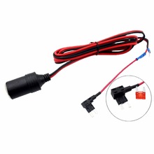 1.5MM Cigarette Lighter Female Socket with 2M Cable + Car Take Electrical Appliances Fuse Box Holder for Mini Auto Fuse 2024 - buy cheap