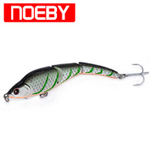 Noeby Lure Jointed Bait 95mm 11g 3Segments Jointbait Sinking Pencil Fishing Lure Swimbait Fishing Wobblers Isca Artificial Pesca 2024 - buy cheap