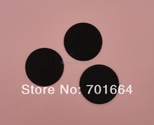 300PCS 5.0cm 2.0" black Round Felt Pads patches Applique for DIY hairbands accessories,black round felt spacers,non-woven circle 2024 - buy cheap