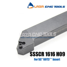 SSSCR1616h09 SSSCL1616H09 индексируемый держатель внешнего токарного инструмента, 45 deg SSSCR SSSCL 16*16*100 токарный резец держатель для SCMT09T3 2024 - купить недорого