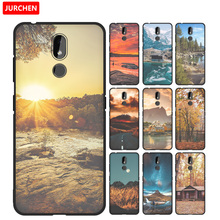 Jurchen-capa de silicone para nokia, proteção traseira ultrafina, macia, tpu, nokia3.2 3.2 2024 - compre barato