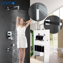 GAPPO shower faucet wall mounted waterfall shower bath shower sets water mixer taps bath sets rainfall showers system 2024 - buy cheap