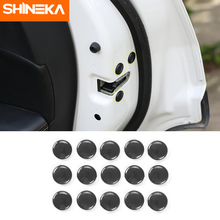 SHINEKA Car Stickers For Jeep Grand Cherokee ABS Car Door Lock Screw Protection Protector Covers Stickers For Grand Cherokee 2024 - buy cheap