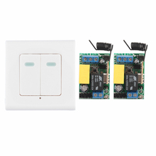 Smart Home Ceiling Lamp Light LED Bulb Remote Control Switch Wireless Wall Pannel Transmitter Key Input Output Mini RF Receiver