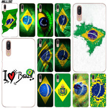 MLLSE Brazil Brazilian flag Fashion Clear Case Cover for Huawei P30 P20 P10 P9 P8 Lite 2017 P30 P20 Pro Mini P Smart Plus Cover 2024 - buy cheap