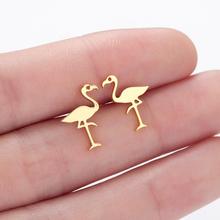 CHENGXUN Flamingo Earrings Tropical Bird Earrings Exotic Bird Kid jewelry Teen Earring Tropical Jewelry Sloth  2024 - buy cheap