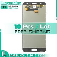10 PCS Super Amoled LCD For Samsung Galaxy J3 2017 J330 J330F LCD For SAMSUNG J330 Display Touch Screen Digitizer Assembly 2024 - buy cheap