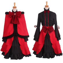 Anime K RETURN OF KINGS Kushina Anna Red Cosplay Costume Custom Made 2024 - buy cheap