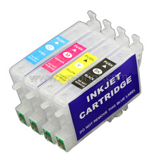 T0631 0632 0633 0634 refillable ink cartridge for Epson C67/C87/CX3700/CX4100/CX4700/5700F/7700 printer with ARC chip 2024 - buy cheap