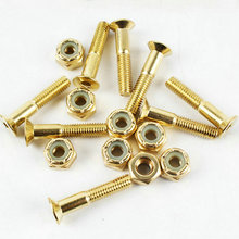 Piezas de hierro para monopatín, accesorios duros dorados de 29mm, 8 Uds. 2024 - compra barato
