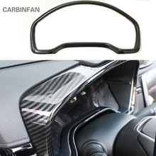 Tampa da roda em fibra de carbono abs estilo steerig, adesivo para o interior da roda, estilo de carro, para honda crv CR-V 2017 2018 c1201 2024 - compre barato