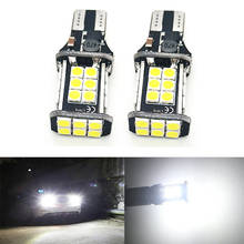 Welback CANBUS Error Free 921 912 T15 W16W 24 SMD 3030 LED Bulbs For Backup Reverse Lights Xenon White 6000K 2024 - buy cheap