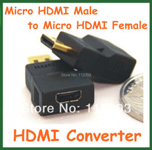 20 шт. HDMI конвертер Micro HDMI папа к Micro HDMI Женский адаптер Коннектор HDMI удлинитель для HD ТВ камеры 2024 - купить недорого