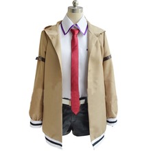 2020 Steins Gate Cosplay Costume Japanese Anime Cosplay Makise Kurisu Cosplay Only Jacket Coat Outfit Suits Uniform 2024 - buy cheap