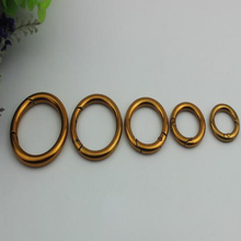100 pcs/ lot DIY bag accessories Old gold opening spring coil connection buckle 2024 - buy cheap