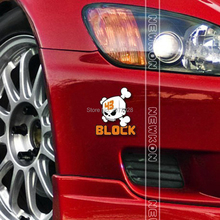 Monster Car Stickers Ken Block 43 Skull Car Decal for Toyota Ford Chevrolet Volkswagen VW Honda Hyundai Kia Lada 2024 - buy cheap
