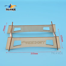 Rc Boat Wooden Frame Boat Body Support Parts For RC Boats Length 55cm - 75cm 2024 - buy cheap