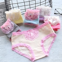 2019 NEW 4Pcs/Lot Cute Girl Panties Underwear  Briefs Cotton Lingerie Soft Comfortable Panty TWY-308-4p 2024 - buy cheap
