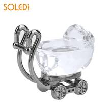 Дети кристалл каретки Mini автомобилей орнамент Baby Shower крещение подарок сувенир 2024 - купить недорого
