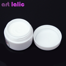 1pcs Nail Polymer Acrylic Powder Crystal Nail Art Tips CLEAR PINK WHITE See Through Color 2024 - buy cheap