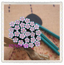 5pcs C-03 5mm Cute Flower Cane Fancy Nail Art Polymer Clay Cane Nail Art Decoration 2024 - buy cheap