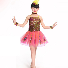 Peacock Ballet Tights Tutu Ballroom Competition Dress Ballroom Waltz Dresses 2024 - buy cheap