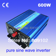 Single Phase, Off Grid 600w DC12V/24V, AC110V/220V, Pure Sine Wave Solar Inverter or Wind Inverter, 50Hz/60Hz 2024 - buy cheap