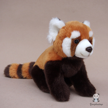 Kids Toys  Plush Panda Doll  Cute  Red Panda Real Life  Animal  Raccoon Dolls Holiday Gifts 2024 - buy cheap