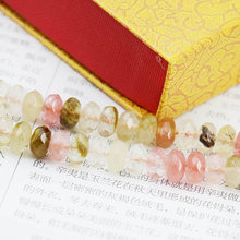 Miçangas ornamentais para artesanato, ornamentos de melancia 5x8mm para fazer joias com pedras naturais facetadas 2024 - compre barato
