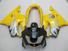 Injection mold Fairing kit for CBR600F4 99 00 CBR600 F4 1999 2000 CBR 600 ABS Yellow black Fairings set+gifts HC06 2024 - buy cheap