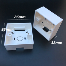 86 Type Wire Junction Boxes Electrical Mounting Box Universal Switch Socket Bottom Box 86*86*38mm 2024 - buy cheap